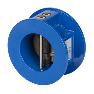 Обратный клапан NVD 805 Danfoss Ду 400, двухстворчатый межфланцевый | 065B7515 чугун