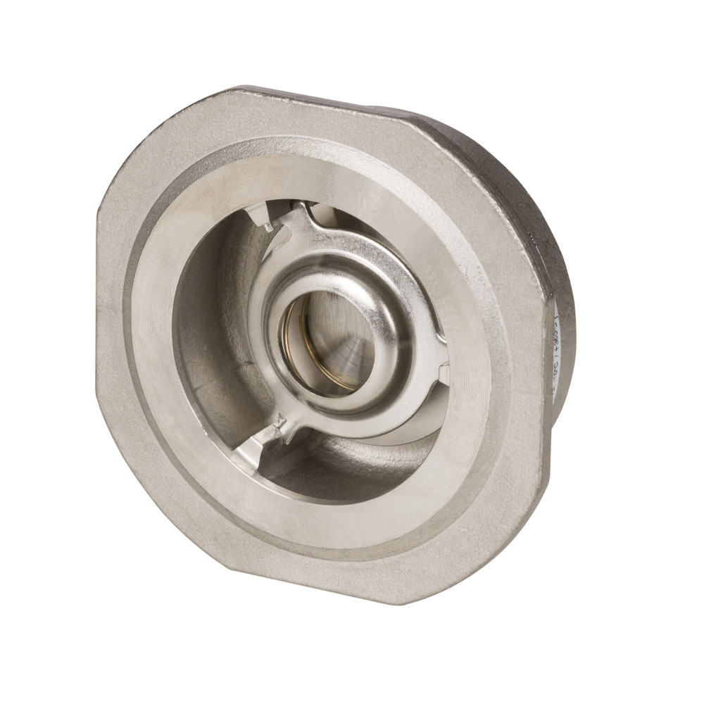 Обратный клапан NVD 812 Danfoss Ду 32, пружинный межфланцевый | 065B7533 нержавеющая сталь