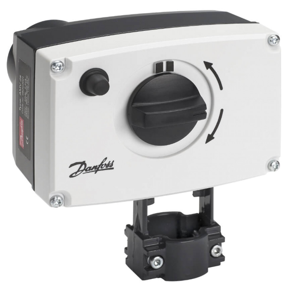 Danfoss электропривод AME 25 082G3025 редукторный, 24В, приводное усилие 1000Н
