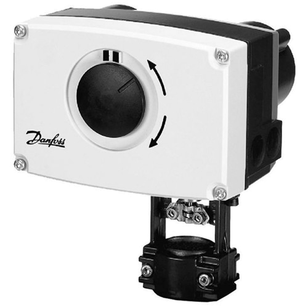 Danfoss электропривод AME 25 SD 082H3038 редукторный, 24В, приводное усилие 450Н