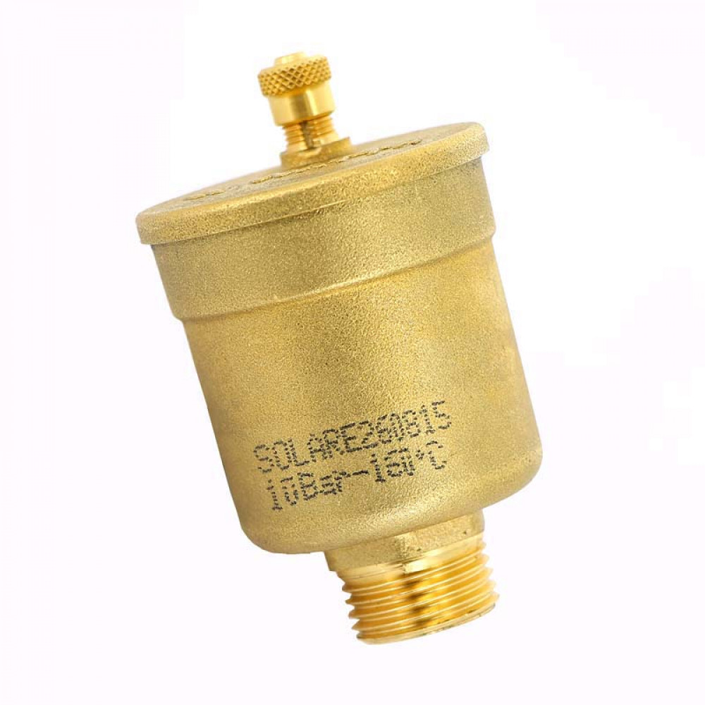 Воздухоотводчик автоматический 1/2″ WATTS Minivent SOL | 10004915 для гелио систем