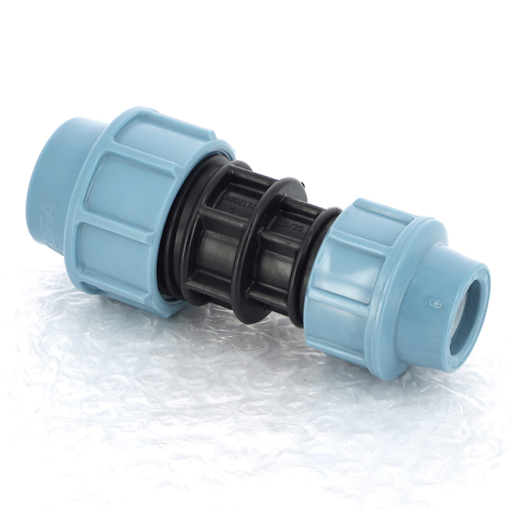Муфта редукционная обжим для ПНД 50-63 UNIDELTA Deltone | 1002064050 полипропилен