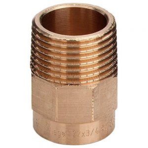 Муфта 22×3/4″ Viega 100322 бронза