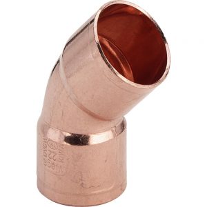 Отвод 45 градусов DN 22 Viega 100704 медь