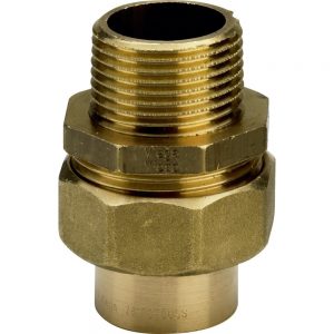 Соединение разъёмное DN 28×1″ Viega 103996 бронза