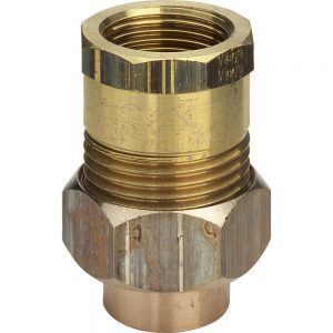 Соединение разъёмное DN 12×1/2″ Viega 105310 бронза