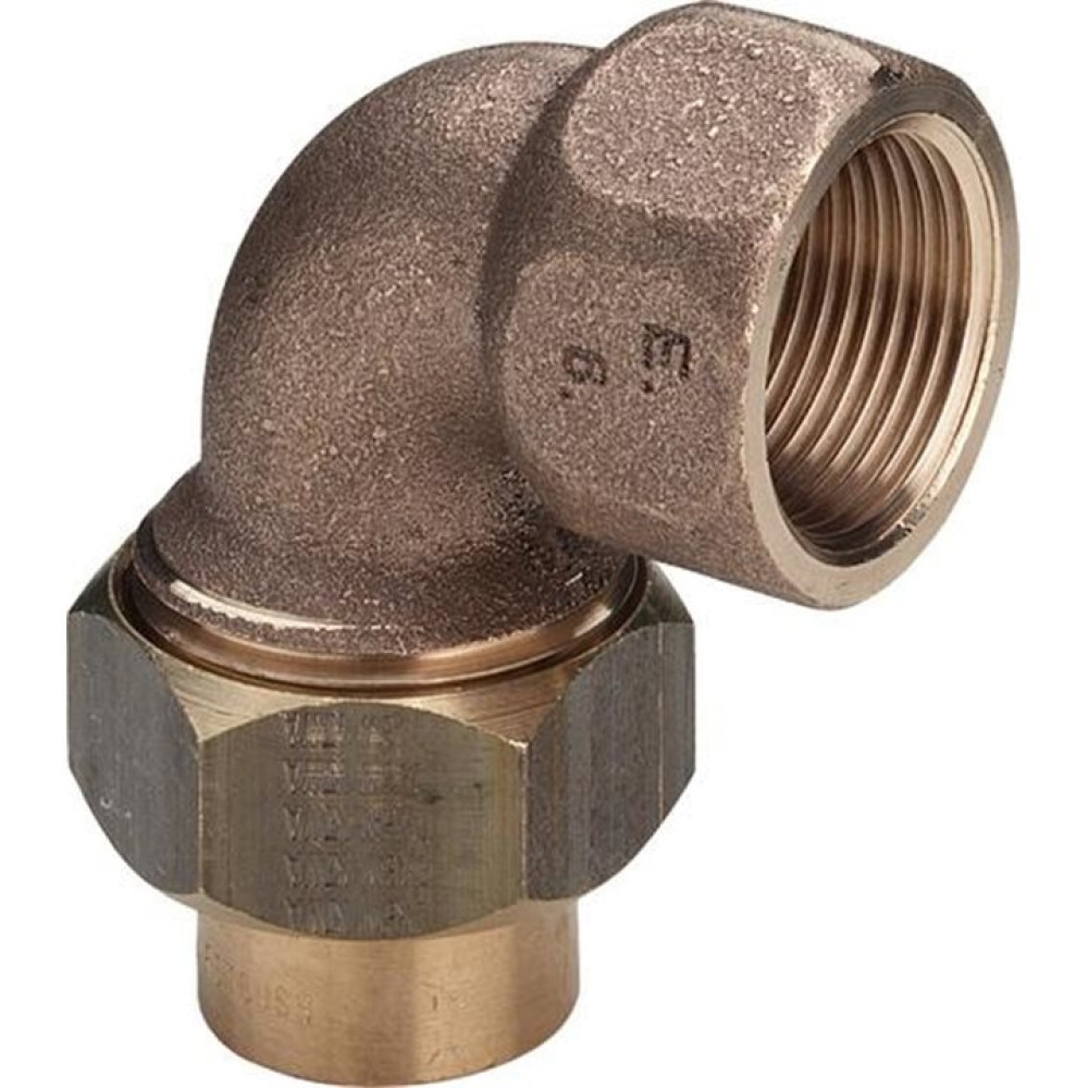Соединение разъёмное 22×3/4″ Viega 107338 бронза