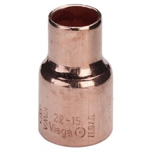 Муфта переходная 12×10 Viega 107420 медь