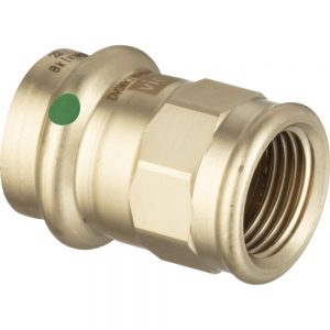 Муфта 22 мм×3/4″ Viega 108465 бронза