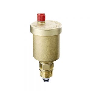 Воздухоотводчик с автозапором Ду10, 3/8″ НР, PN10, латунь Oventrop 1088303