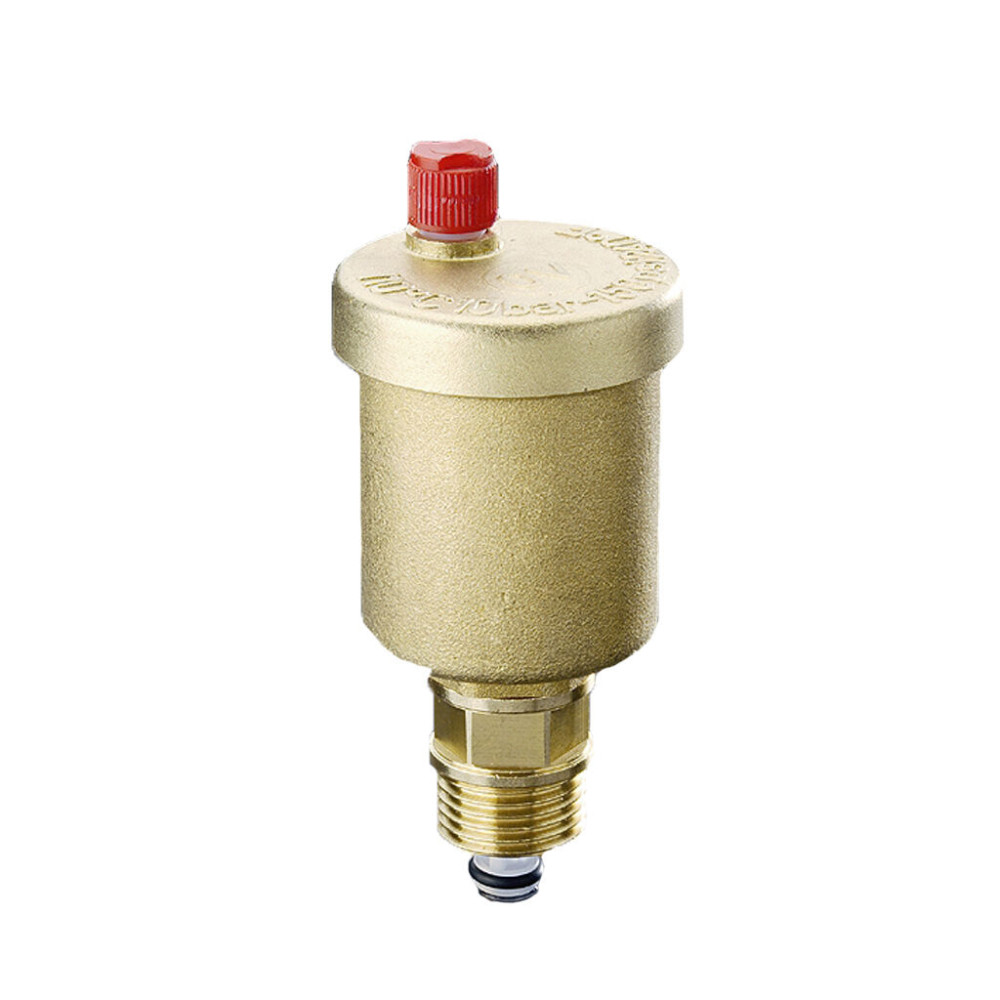 Воздухоотводчик с автозапором Ду10, 3/8″ НР, PN10, латунь Oventrop 1088303