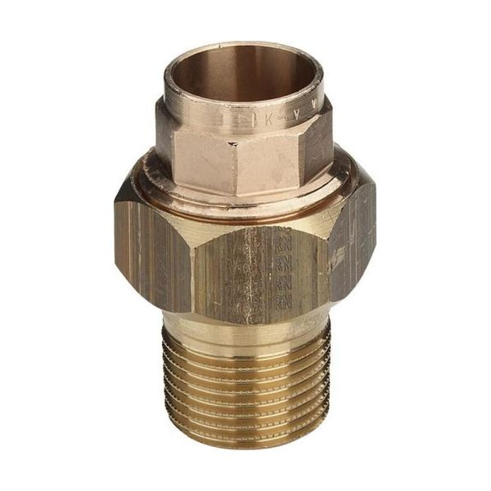 Соединение разъёмное 15×1/2″ Viega 109806 бронза