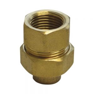 Соединение разъёмное 15×3/4″ Viega 110390 бронза