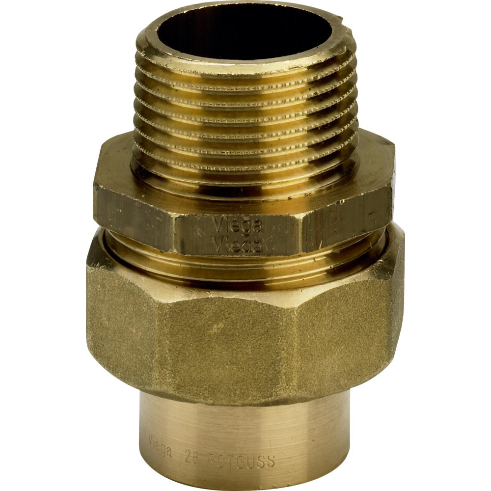 Соединение разъёмное DN 42×1 1/2″ Viega 115135 бронза