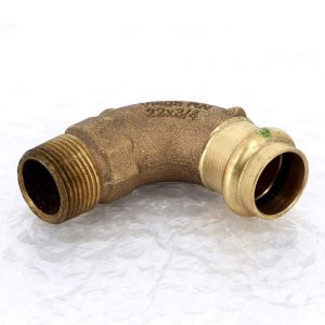 Угол 90° 22×3/4″ Viega 115623 бронза