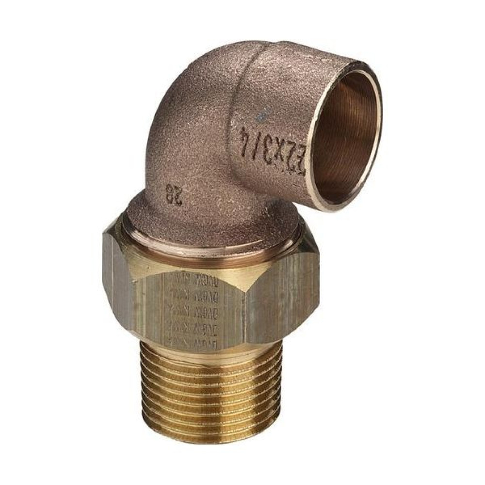 Соединение разъёмное 18×3/4″ Viega 120580 бронза