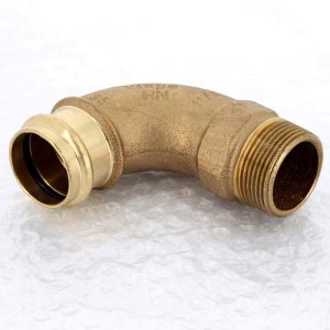 Угол 90° 35×1 Viega 127329 бронза
