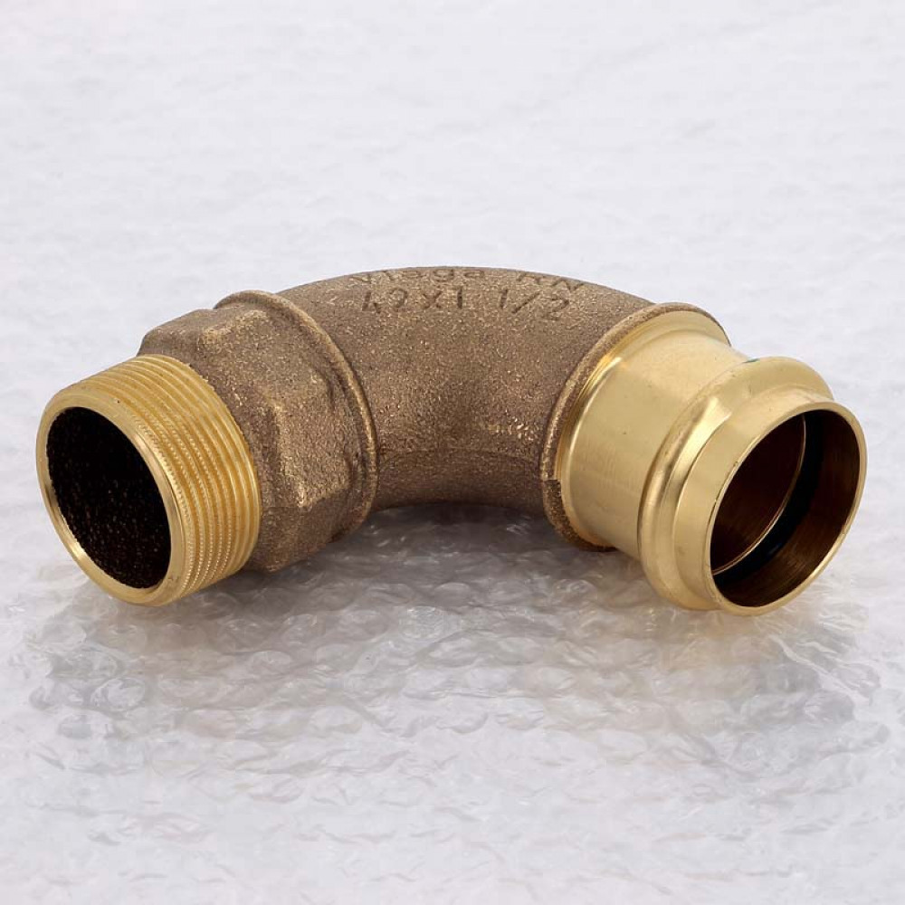 Угол 90° 42×1 Viega 128500 бронза