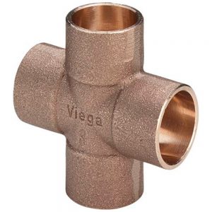 Крестовина DN 28 Viega 135508 бронза