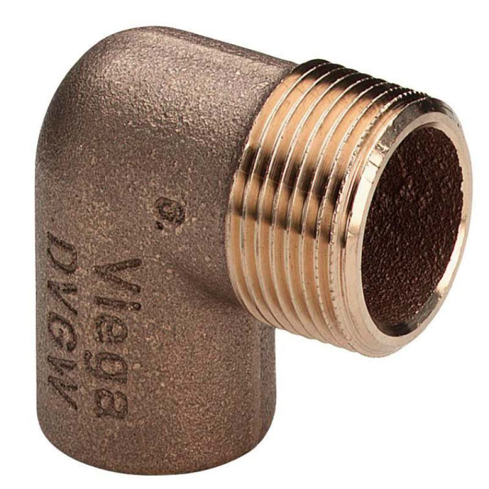 Угол 90° 22×1/2″ Viega 136307 бронза