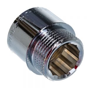Удлинитель HB 20мм-3/4 Tiemme 1500269 резьба хромированная латунь