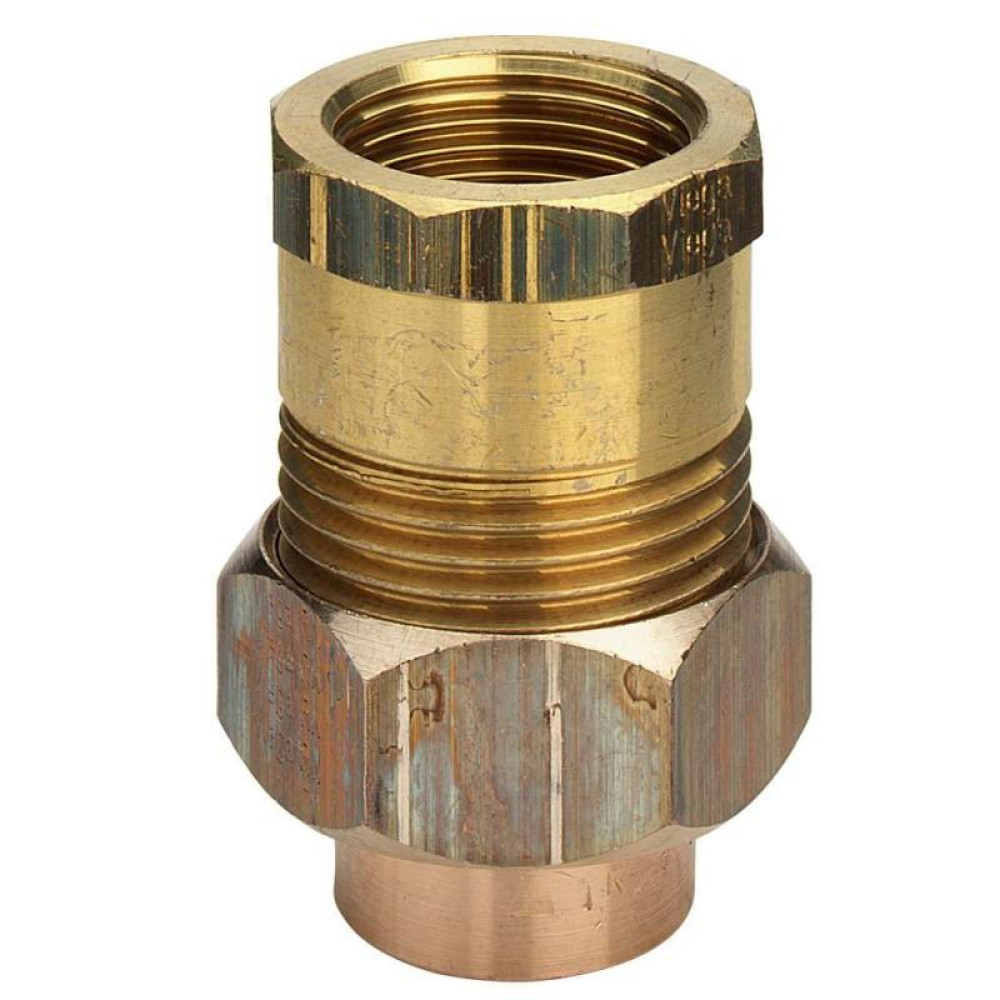 Соединение разъёмное 12×1/2″ Viega 163051 бронза