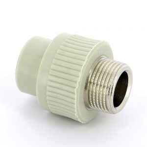 Муфта полипропиленовая 20-3/4″ нр FV-Plast 215 | 215021 комбинированная
