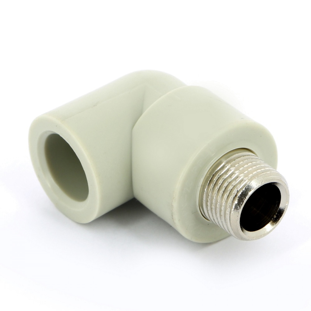 Угол 90 с наружной резьбой 20-1/2″ FV-Plast 216 | 216020 полипропилен