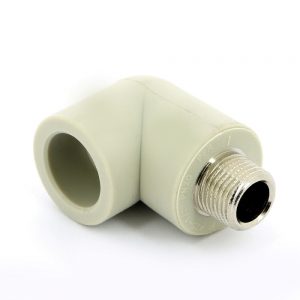Угол 90 с наружной резьбой 25-1/2″ FV-Plast 216 | 216026 полипропилен