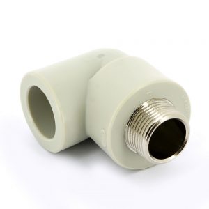 Угол 90 с наружной резьбой 32-1″ FV-Plast 216 | 216032 полипропилен