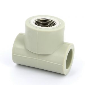 Тройник полипропиленовый с резьбой 25-3/4-25 вр FV-Plast 2220 | 222025