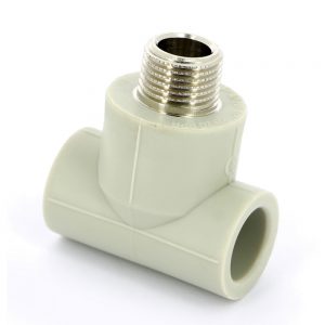 Тройник сварка-Н 20-1/2″-20 FV-Plast 2225 | 222520 полипропилен