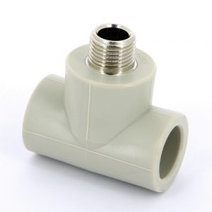 Тройник полипропиленовый с наружной резьбой 25-1/2″-25 FV-Plast 2225 | 222526