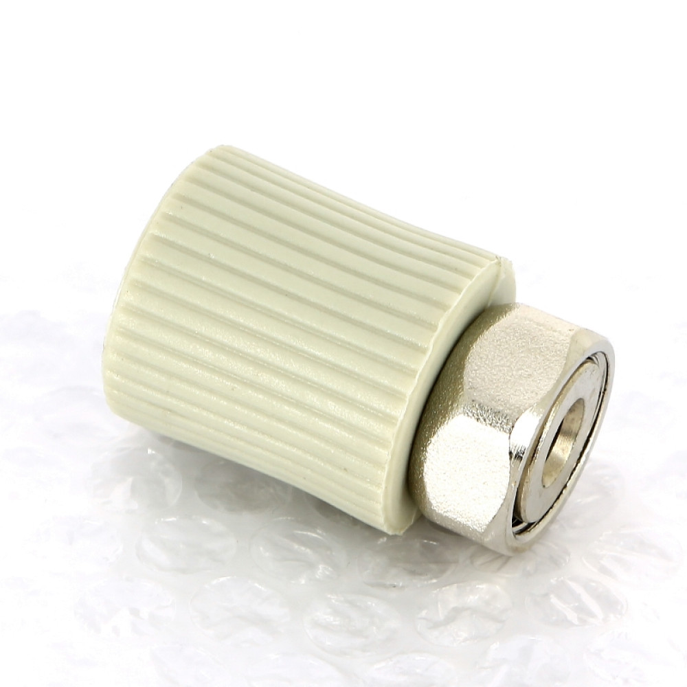Муфта с накидной гайкой сварка-В 16-1/2″ FV-Plast 2230 | 223016 полипропилен