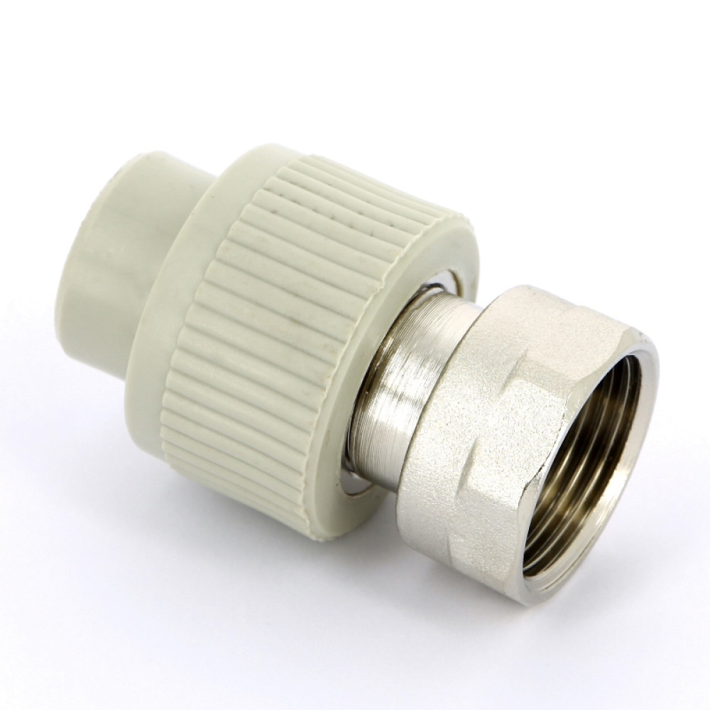 Муфта с накидной гайкой сварка-В 20-1″ FV-Plast 2230 | 223022 полипропилен