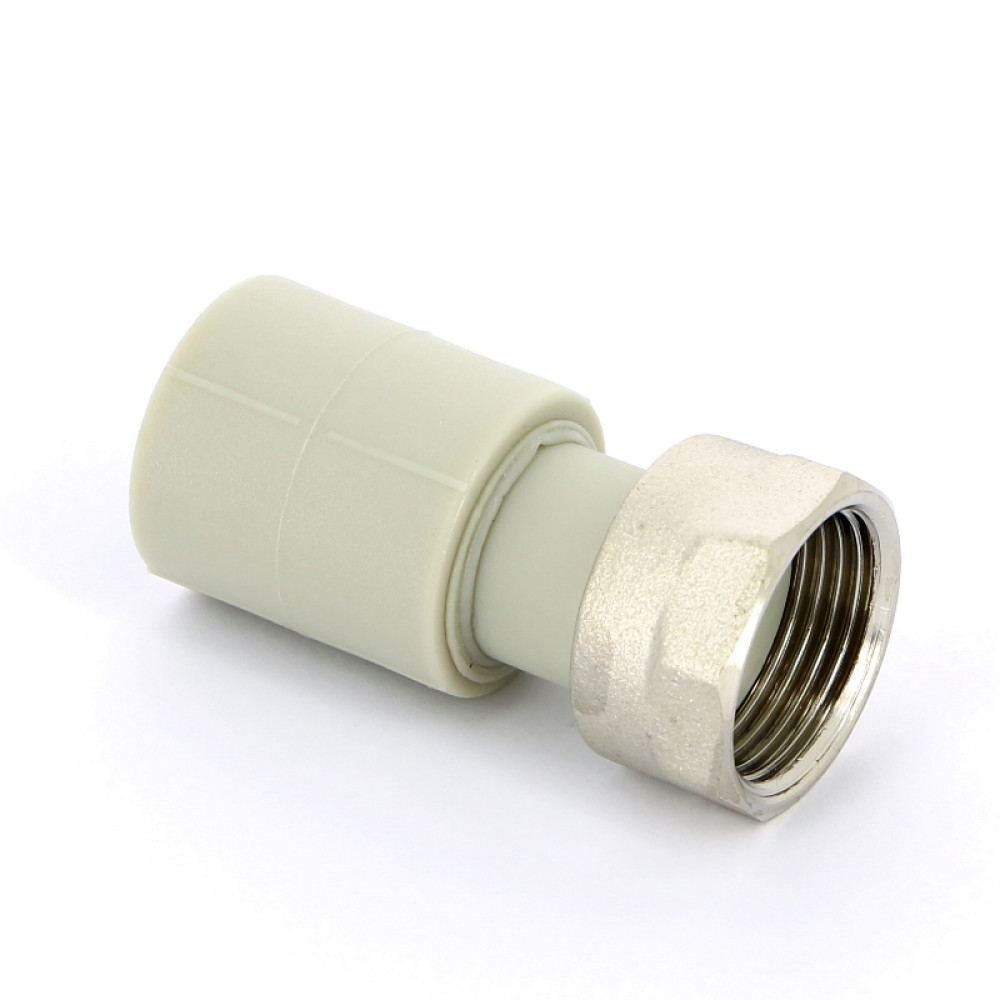 Муфта с накидной гайкой 3/4″ FV-Plast 2260 | 226021 для трубы 20мм