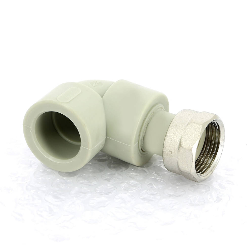 Угол сварка-В с накидной гайкой FV-PLAST 25х3/4″ | 227025