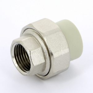 Муфта разъемная полипропиленовая 1/2 на 20 полипропилен FV-Plast 236 | 236020