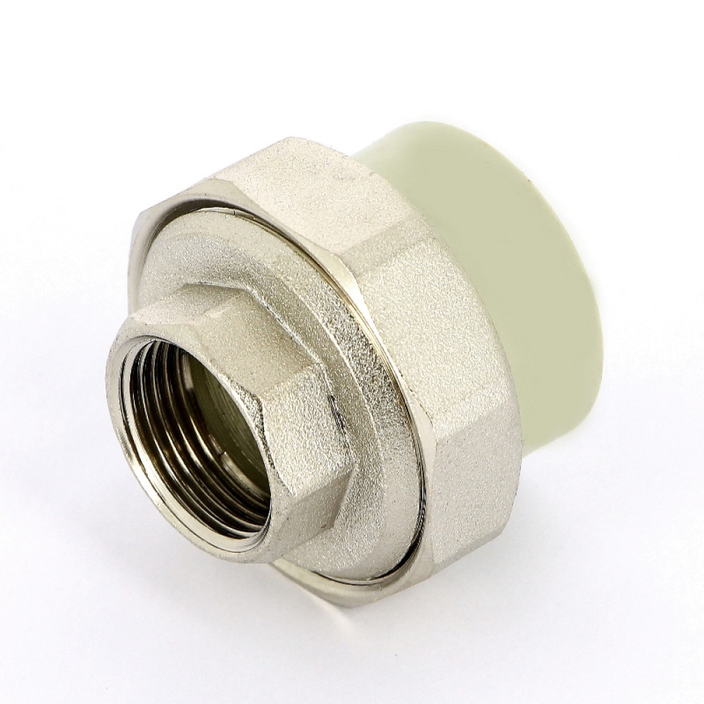 Муфта комбинированная разъемная 32-3/4″ вр FV-Plast 236 | 236132 полипропиленовая