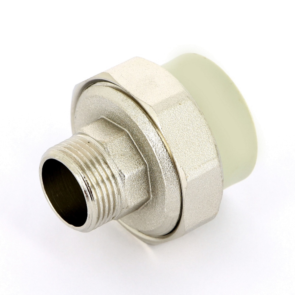 Муфта полипропиленовая американка 32 комбинированная разъемная 32-3/4″ нр FV-Plast 237 | 237132