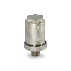 Компенсатор гидроудара Uni-Fitt 260G 1/2` hp Ру10 пружинный | 260N2400 никелированная латунь