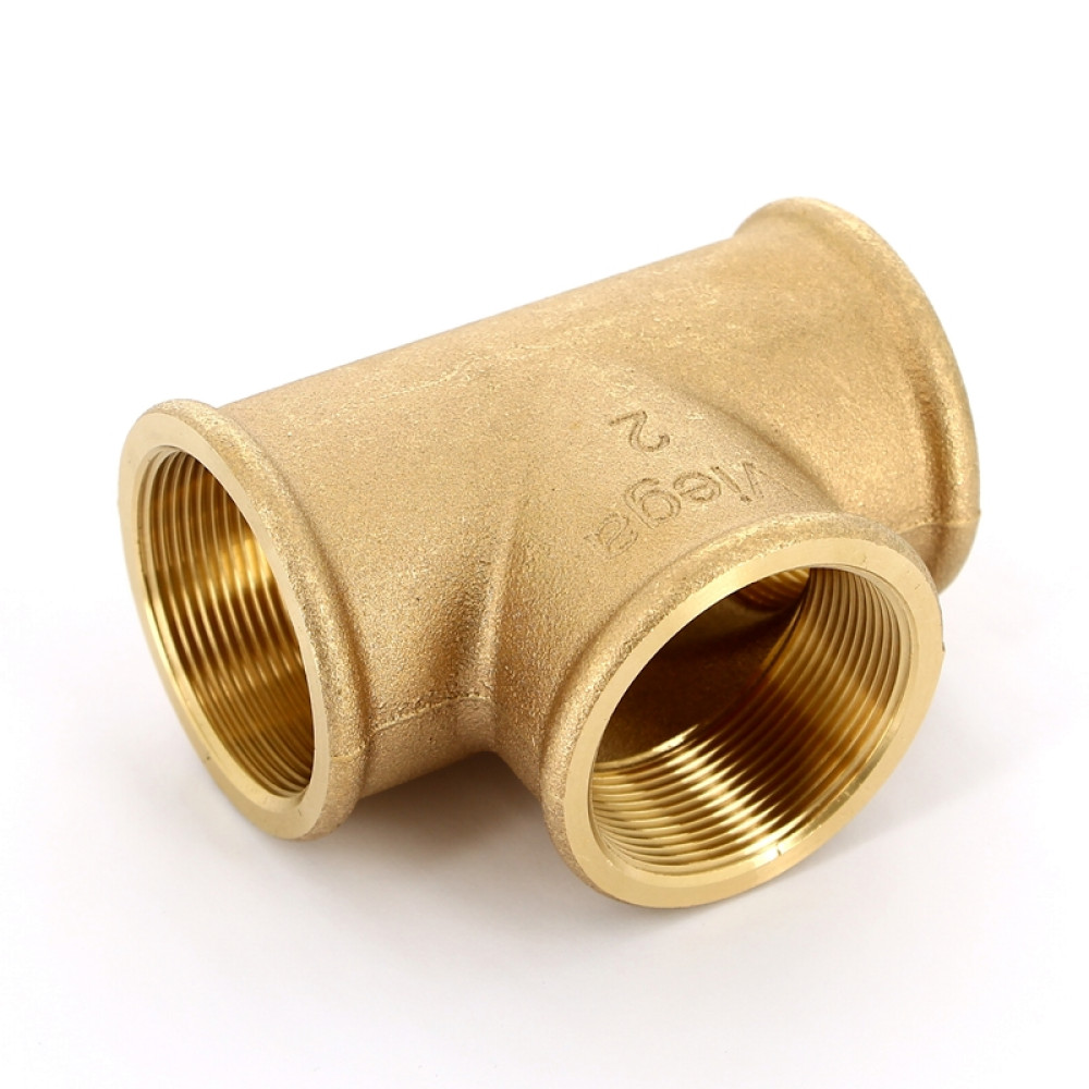 Тройник 2″×2″ Viega 264321 бронза