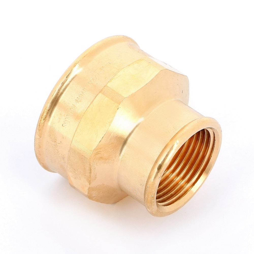 Муфта переходная 1/2″×1″ Viega 267520 бронза