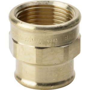 Муфта переходная 3/4″×1″ Viega 271855 бронза