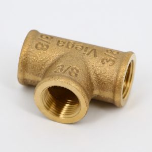 Тройник 3/8″ Viega 281809 бронза