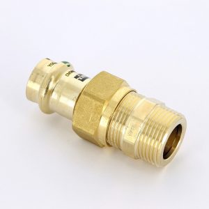 Соединение разъёмное 18×3/4″ Viega 283377 бронза