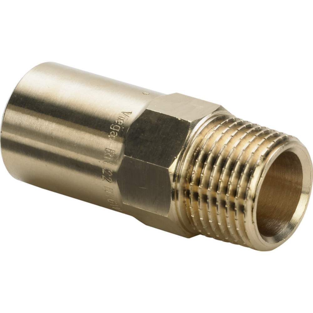 Переходник пресс-резьба DN 18 Viega 287085 бронза