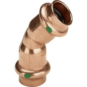Угол 45° DN 18 Viega 292416 медь