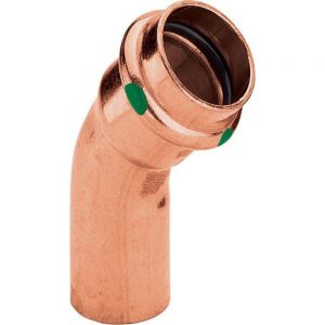 Угол 45° DN 42 Viega 292546 медь