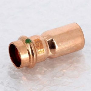 Муфта переходная 22×18 Viega 296391 медь